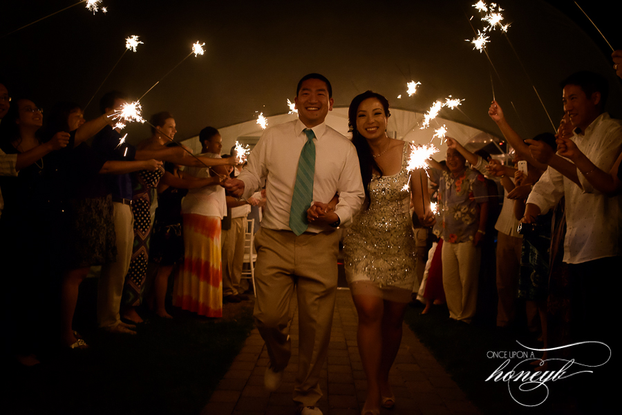 Sparkler pictures done in time just before it started to downpour!
