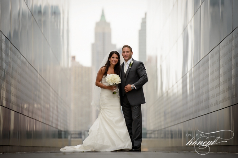 Lauren and Keith’s Wedding at Liberty House. Photo taken at Liberty State Park overlooking Manhattan.